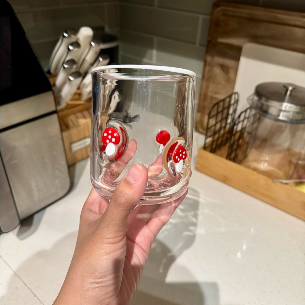 Anthropologie Icon Juice Glass